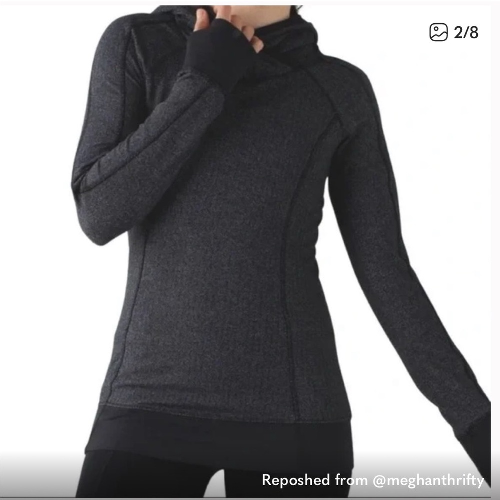 lululemon athletica Charcoal Hoodie